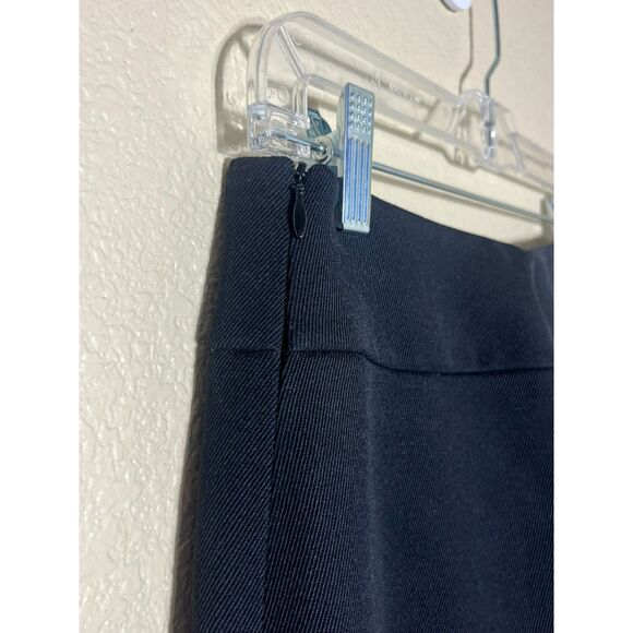 Akris Punto Black Women's Wool Straight Leg Trousers Pants 8 Retail $595 - Picture 5 of 9